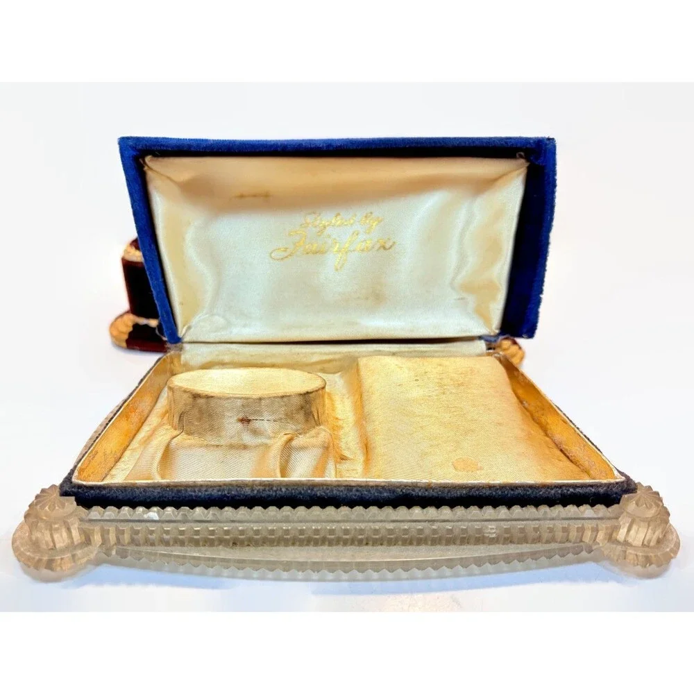 Vintage Antique Presentation Jewelry Boxes  Sweetheart Bracelets, Speidel Fairax